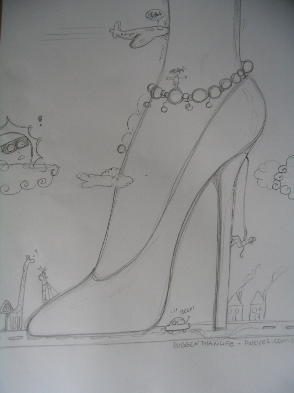 Creation of High Heel Town: Step 3